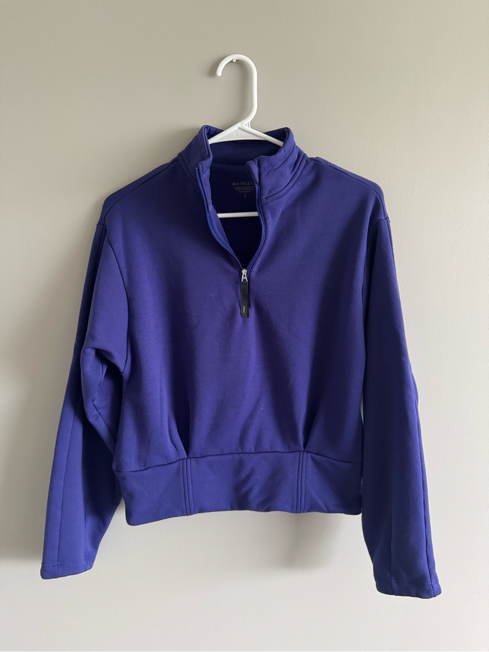 Athleta Women's Quarter-Zip Pullover Sweater - Purple